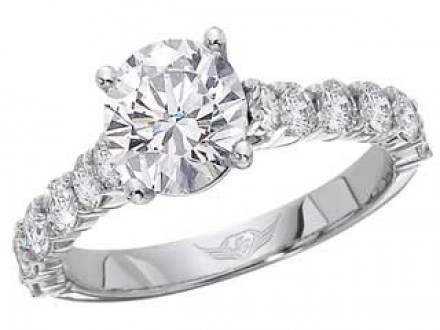 Martin Flyer Wedding Ring 5139XSEZ-C