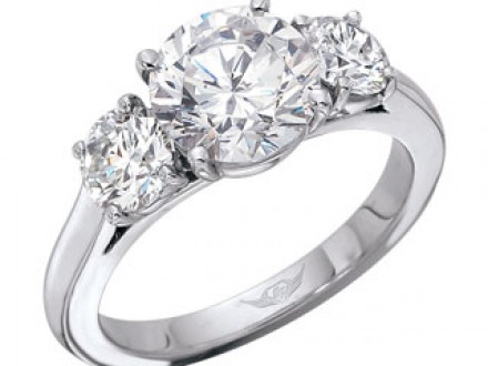 Martin Flyer Wedding Ring 5137LPL